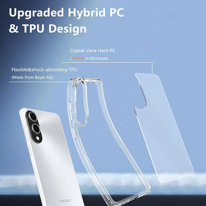 Funda Para Samsung Galaxy S25 Edge Con Protector Transparente