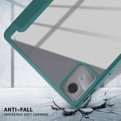 Funda Atooz Para Lenovo Idea Tab 11 Verde Oscuro