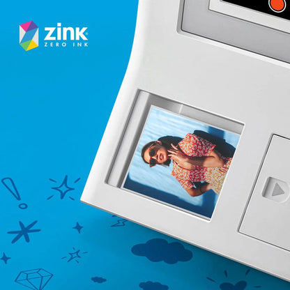 Papel Fotográfico Adhesivo Hp Sprocket Zink Blanco