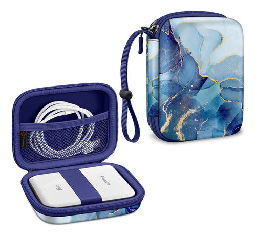 Estuche Funda Para Impresoras De Fotos Canon Ivy 2 Mini Azul Marino