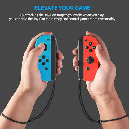 Correas De Muñeca Mosaholl Para Joy-con Switch, Pack De 2 Negro