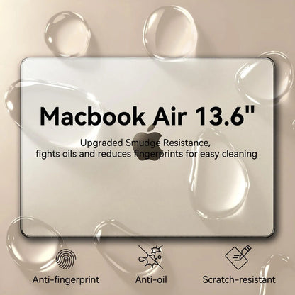 Carcasa Funda Transparente Para Macbook Air 13.6' Negro