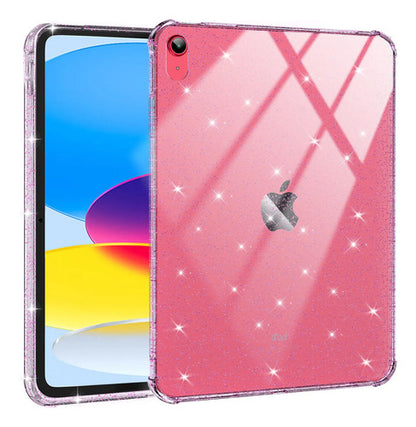 Funda Transparente Para iPad 11th/10th Gen 2025 Rosa Claro