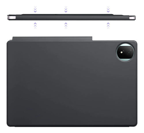 Funda Magnética Delgada Para Honor Magicpad 3 13.3 Negro
