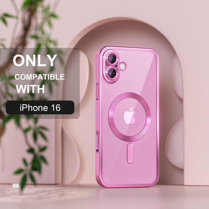Funda Magnética Para iPhone 16 Rosa Chicle