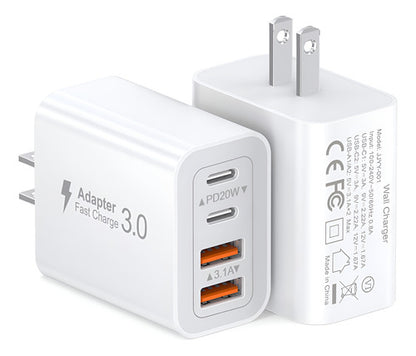 Adaptador De Corriente Usb C 40w De Doble Puerto