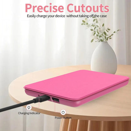 Funda Para Kindle 6 Pulgadas 2024 Y 2022 (11 Gen) Rosa Chicle
