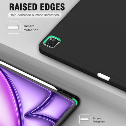 Estuche Zryxal Para iPad Air 13 Pulgadas M3 2025/m2 2024 ... Negro