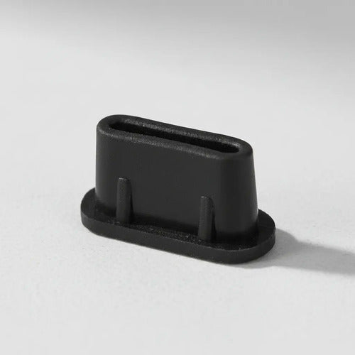 Set 3 Tapones Antipolvo Mas Limpiador Negro