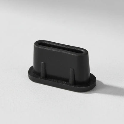 Set 3 Tapones Antipolvo Mas Limpiador Negro