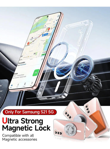 Funda Para Galaxy S21 Clear Liso