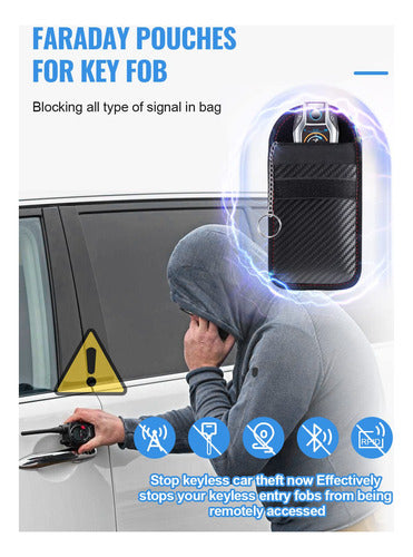 Fundas Protectoras De Señal Para Llaves De Auto Color