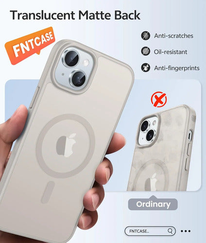 Funda Para iPhone 15, 14 Y 13 Blanco