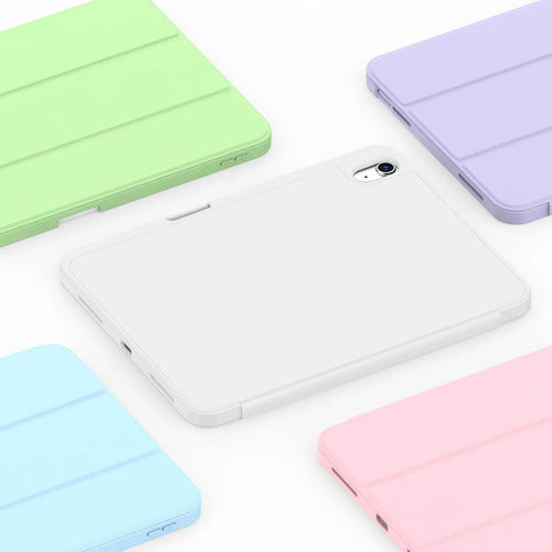Funda Para iPad A16 Con Soporte Y Porta Lápiz Gris
