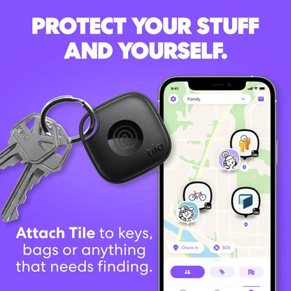 Tile Mate Life360  Rastreador Bluetooth Para Llaves Y Objeto Verde Oscuro