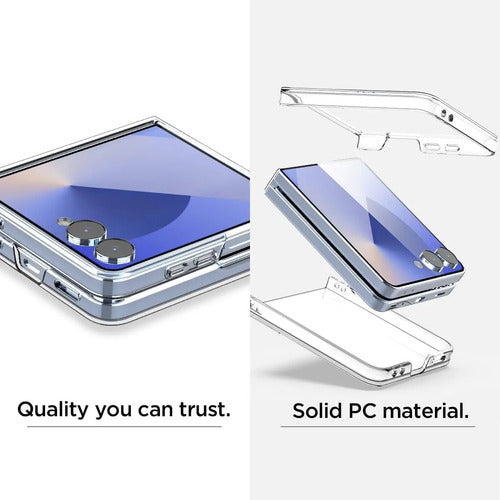 Funda Para Samsung Galaxy Z Flip 7, Ultra-delgada Transparente