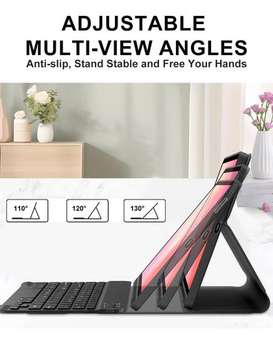 Funda Con Teclado Para Samsung Galaxy Tab S11 11' Negro