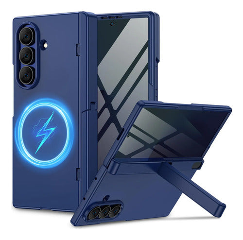 Funda Para Samsung Galaxy Z Fold 5 Azul Lisa
