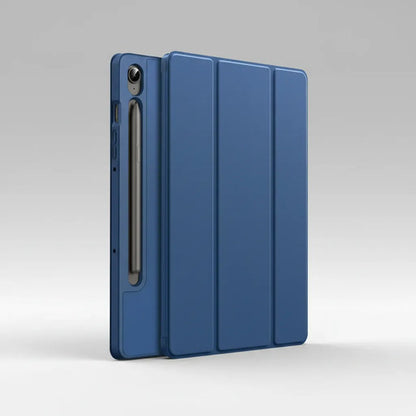 Funda Jetech Para Samsung Galaxy Tab S10 Lite / S10 Fe / ... Azul Marino Lisa