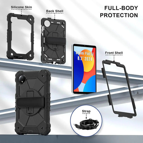 Funda Protectora Para Xiaomi Redmi Pad Se 8.7 Negro