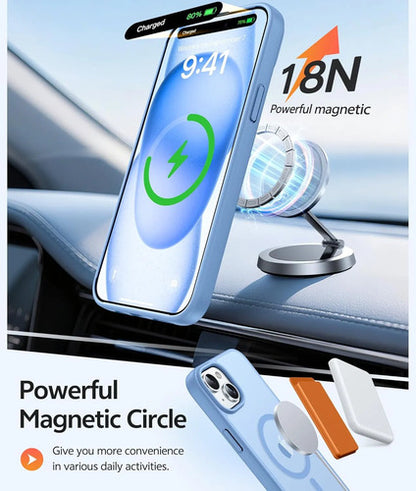 Funda Para iPhone 15 Azul Claro