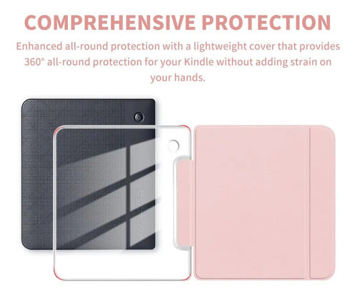 Funda Para Kobo Libra Color 7 Pulgadas Rosa