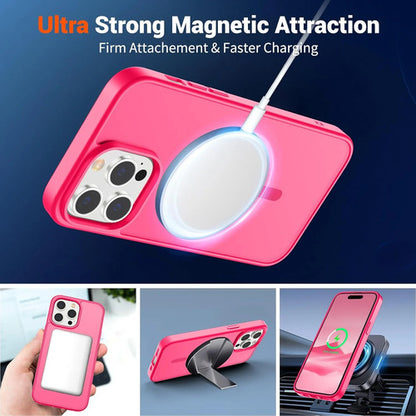 Funda Magnética Supfine Para iPhone 14 Pro Rosa Lisa