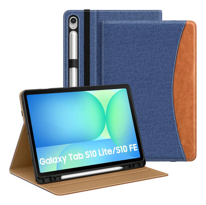Funda Para Samsung Galaxy Tab S10 Lite/s10 Fe/s9 Fe/... Azul Oscuro