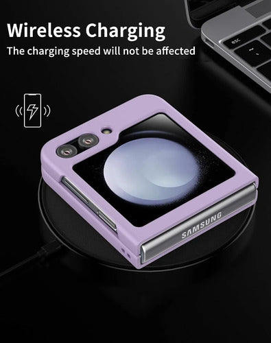 Funda Para Samsung Galaxy Z Flip 5 (2023) Lila Lisa