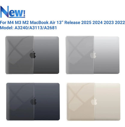 Funda Ibenzer Para Macbook Air 13  2022-2025, Transparente Transparente