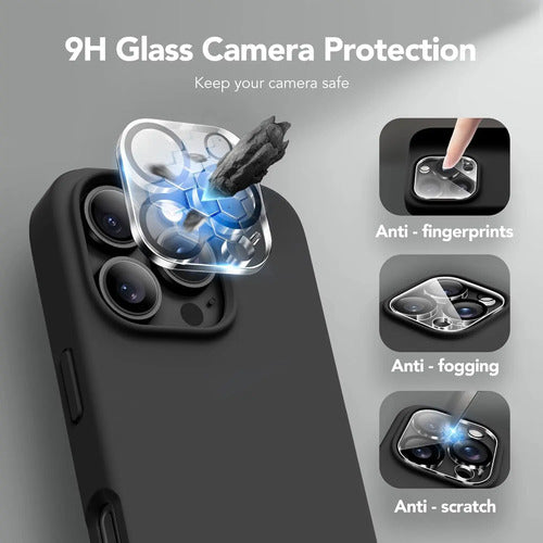 Funda Magnética Para iPhone 16 Pro Max Negro
