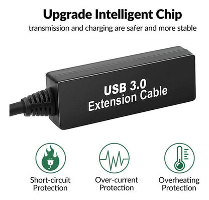 Cable Extensor Activo Usb 3.0 Negro