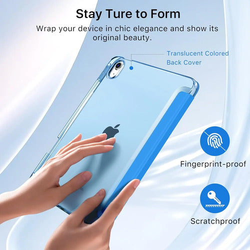Funda Para iPad 11th Gen 11  2025 & iPad 10th Gen 10 Azul