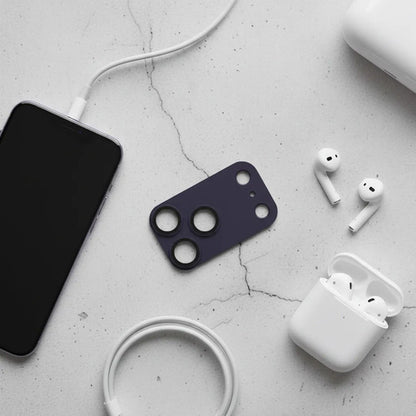 Protector De Camara Para iPhone 17 Pro Azul Oscuro