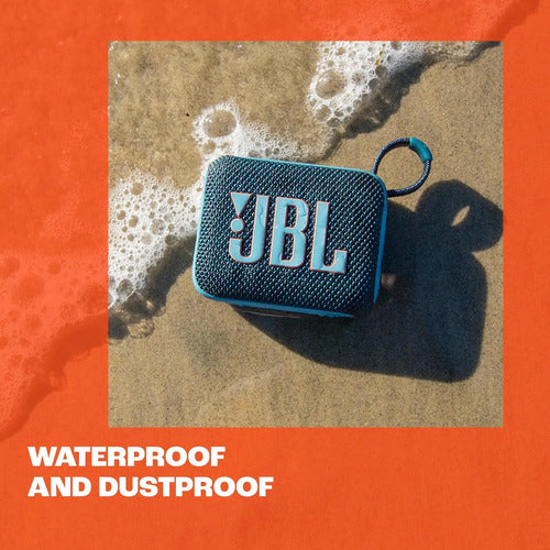 Altavoz Portátil Jbl Go4 Con Bluetooth Impermeable Negro Azul
