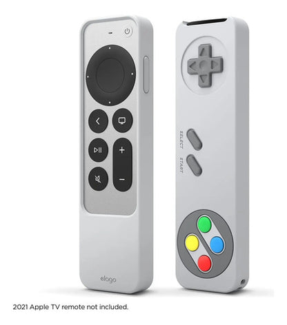 Funda Retro Para Apple Tv Siri Remote 3ra Y 2da Gris