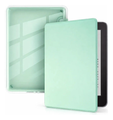 Funda Para Kindle Paperwhite 12 Gen. 2024 Verde Claro