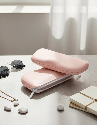 Estuche De Silicona Para Lentes Rosa Chicle