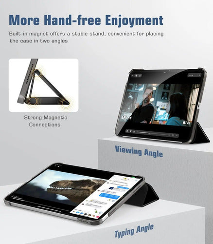 Funda Timovo Para iPad A16 11th Gen 2025 Negro