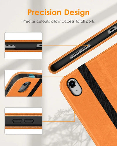 Funda Para iPad 11th Gen 11  2025 Y 10th Gen 10.9 Naranja