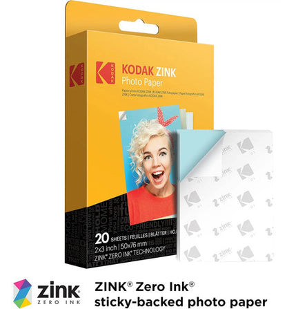 Impresora De Fotos Móvil Kodak Step Instant + 75 Hojas Blanco