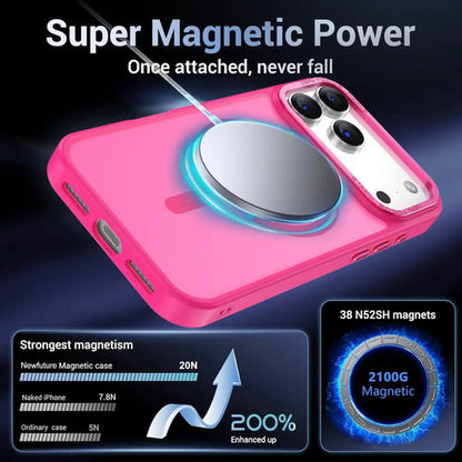 Funda Magnética Para iPhone 17 Pro Rosa