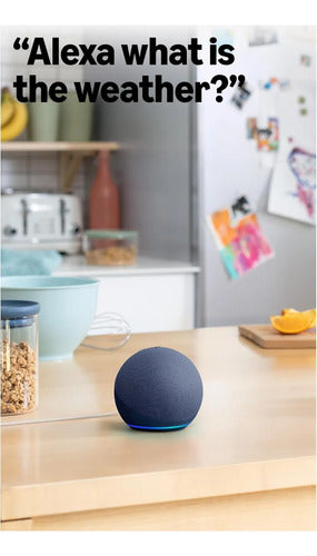 Amazon Echo Dot Con Alexa Azul Oscuro