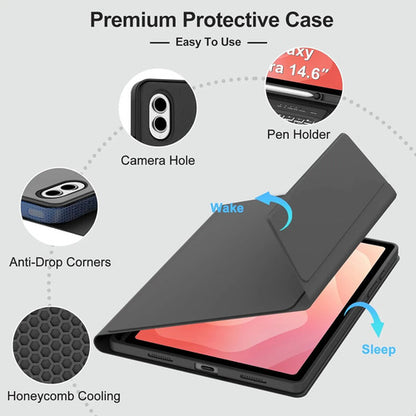 Funda Con Teclado Para Samsung Tab S11 Ultra Negro