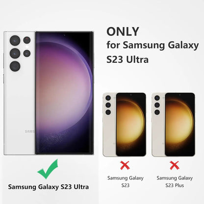 Funda Magnética Para Samsung Galaxy S23 Ultra Celeste