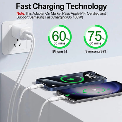 Adaptador Lightning A Usb C Para iPhone Y Samsung Plateado