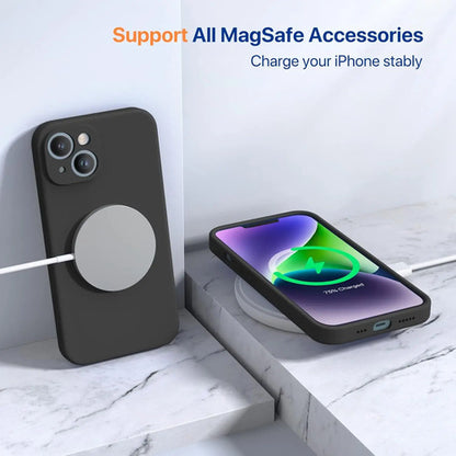Funda Miracase Para iPhone 14 Con Protector De Pantalla, ... Negro
