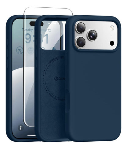 Funda Para iPhone 18 Pro Max Azul Marino