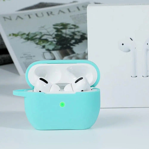 Funda De Silicona Para AirPods Pro 3 Con Kit Naranja