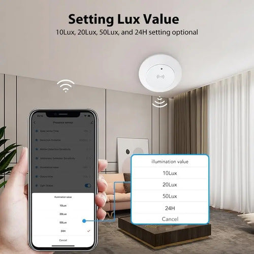 Sensor De Presencia Humana Con Interruptor De Luz